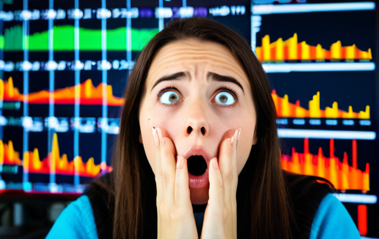 Shocked Reaction/Surprise**
"Close-up shot of a young woman with a shocked expression, eyes wide, hand slightly raised to her mouth in surprise. Background blurred, showcasing a computer screen with chaotic data/graphs. Bold, legible text overlay: 'I CAN'T BELIEVE IT!' Vibrant colors, high contrast. perfect anatomy, correct proportions, well-formed hands, proper finger count, natural body proportions, professional, safe for work, appropriate content, fully clothed, modest clothing, appropriate attire."
**