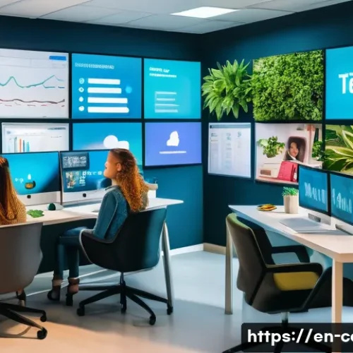 Home 33 바이럴 영상 마케팅 전략 - A vibrant digital marketing office scene showing a diverse creative team brainstorming viral video i...